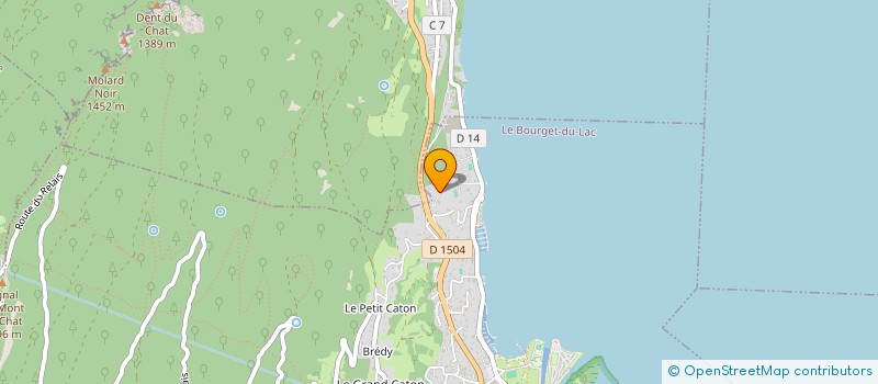 localisation de l'entreprise BJ  LE BOURGET-DU-LAC