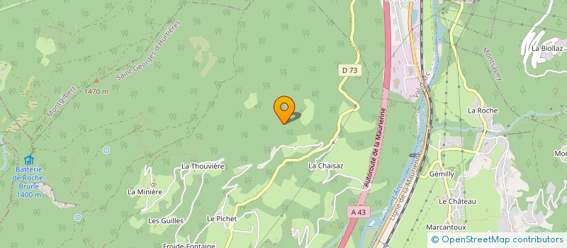 localisation de l'entreprise BJ  SAINT-PIERRE-DE-BELLEVILLE