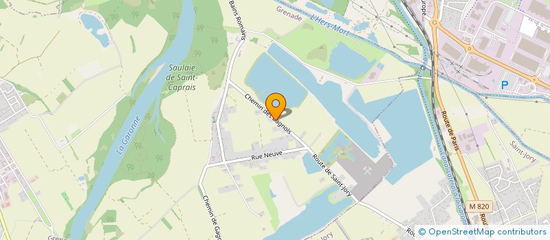 localisation de l'entreprise BJ  GRENADE