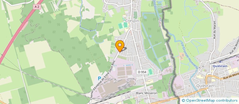 localisation de l'entreprise BJ BAT CONCEPT  CRESPIN