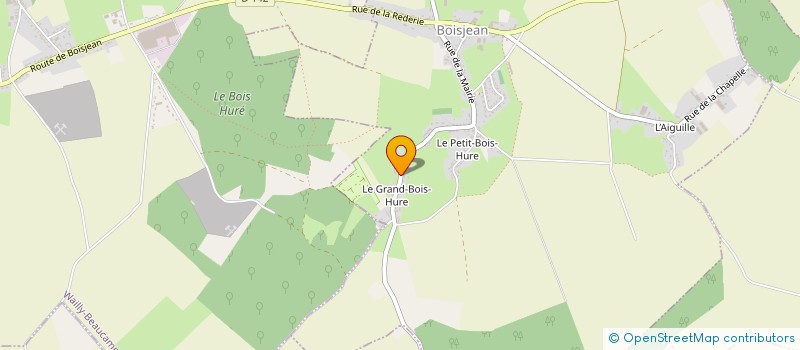 localisation de l'entreprise BJ BATIMENT  WAILLY-BEAUCAMP