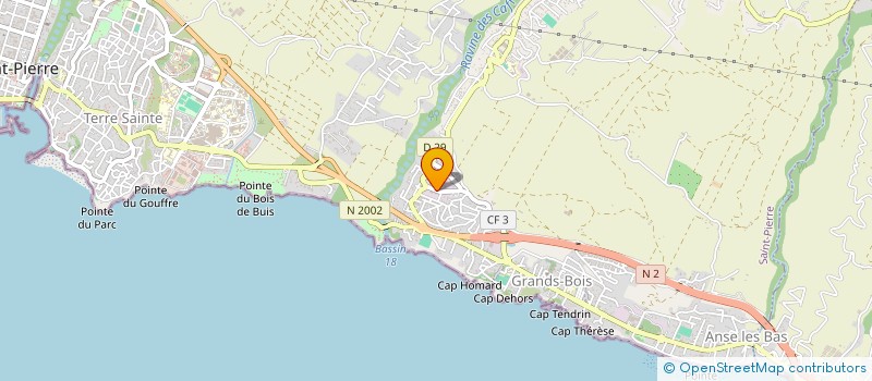 localisation de l'entreprise BJ COMPETITION  SAINT-PIERRE