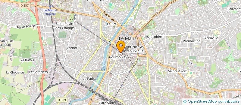 localisation de l'entreprise BJ CONCEPT STORE  LE MANS