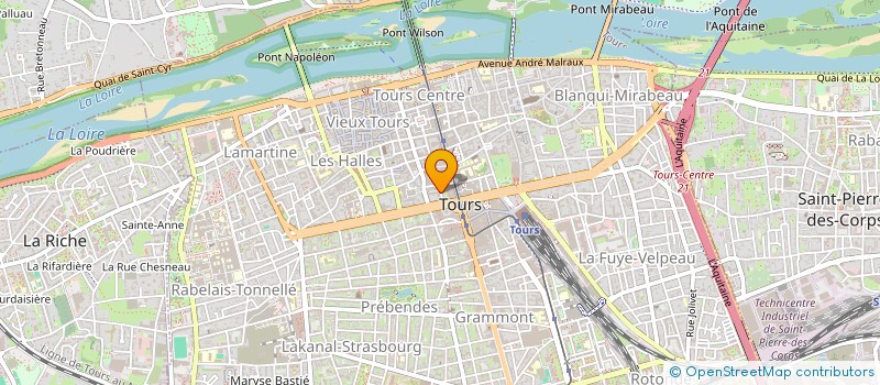 localisation de l'entreprise BJ CONSEILS  TOURS