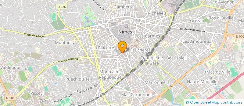 localisation de l'entreprise BJ CONSULTING  NIMES