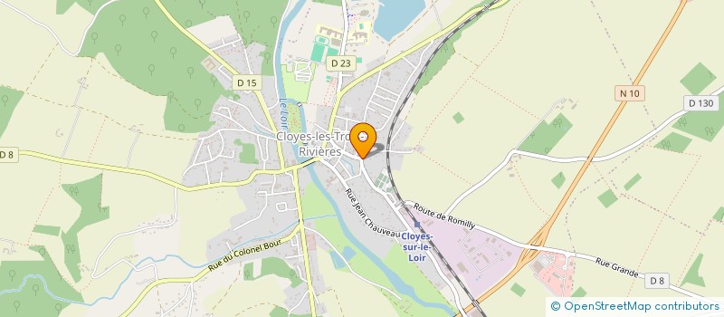 localisation de l'entreprise BJ EVENT à CLOYES-LES-TROIS-RIVIERES