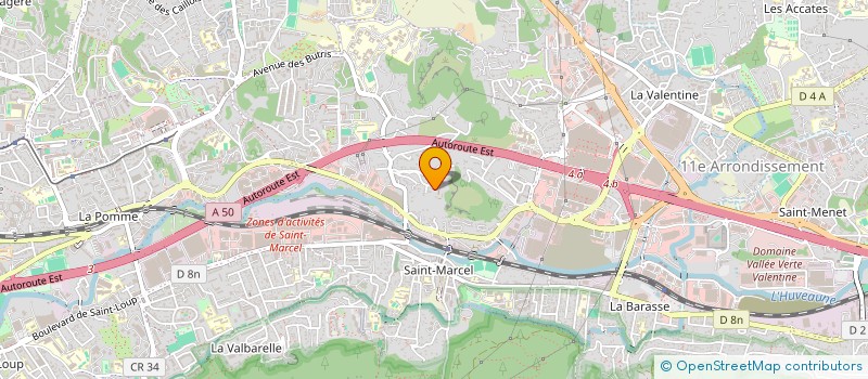 localisation de l'entreprise BJ GLOBAL GROUPE à MARSEILLE