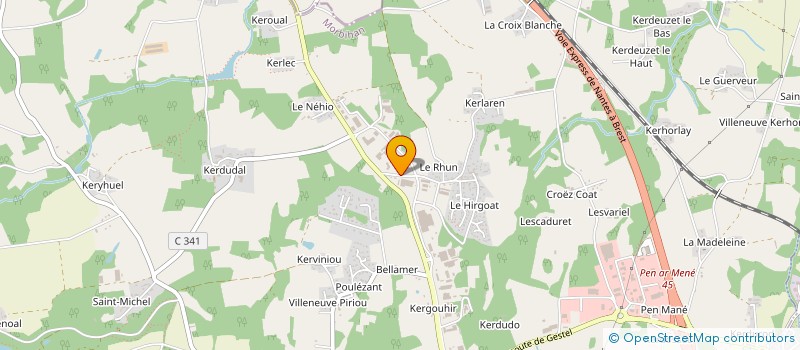 localisation de l'entreprise BJ IMMO  GUIDEL