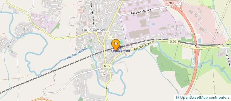 localisation de l'entreprise BJ IMMO  CHEVIGNEY