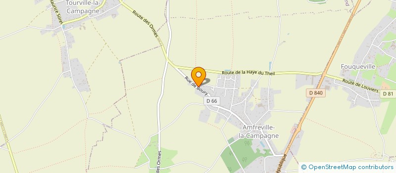 localisation de l'entreprise BJ INVESTISSEMENT à AMFREVILLE-SAINT-AMAND