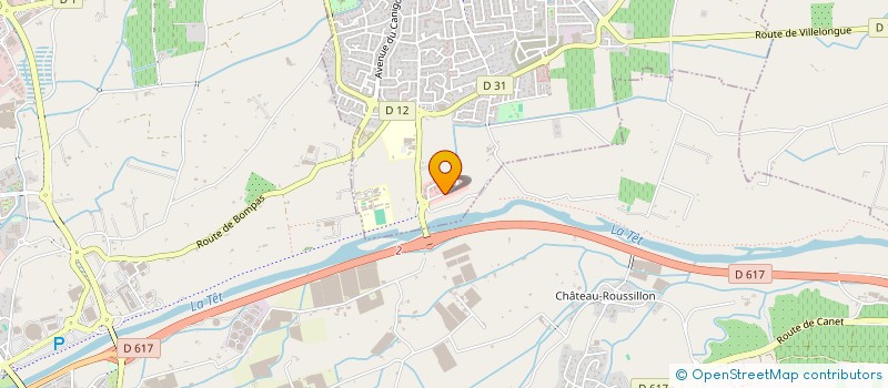 localisation de l'entreprise BJ MECA AUTO  BOMPAS