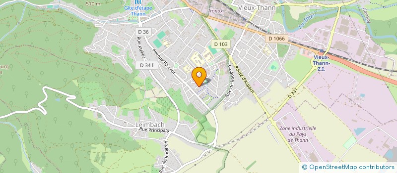 localisation de l'entreprise BJ PASSION CARRELAGE  THANN