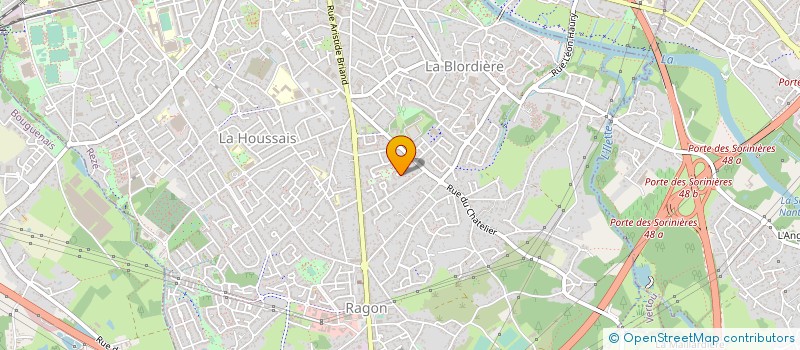 localisation de l'entreprise BJ PRO ENERGIES à REZE