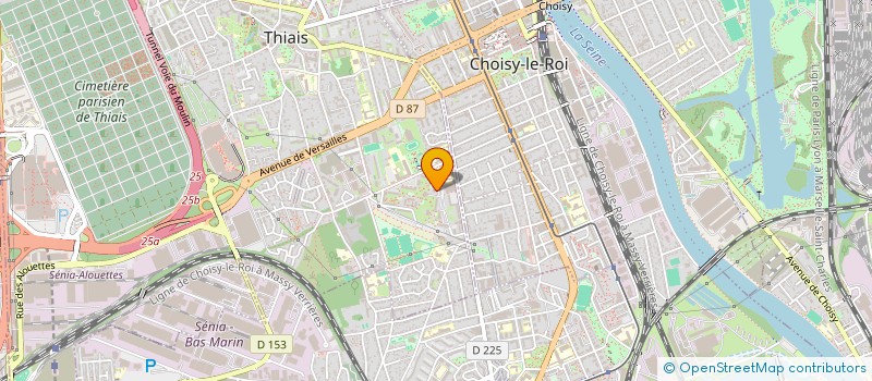 localisation de l'entreprise BJ RENOVATION à THIAIS