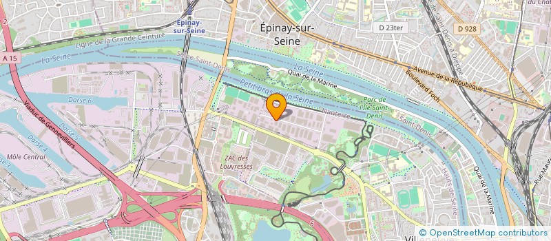 localisation de l'entreprise BJ TECH  VILLENEUVE-LA-GARENNE