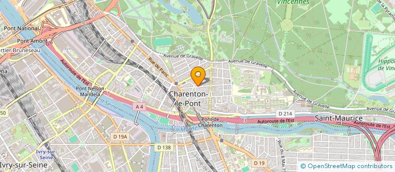 localisation de l'entreprise BJ2 à CHARENTON-LE-PONT