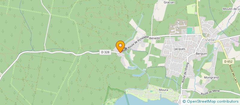 localisation de l'entreprise BJ40  VIELLE-SAINT-GIRONS