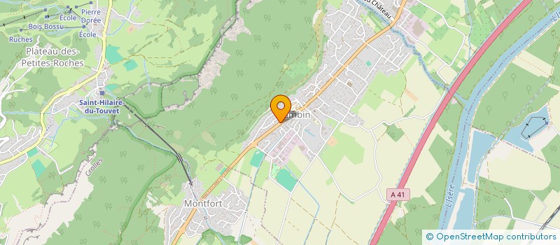 localisation de l'entreprise BJA  LUMBIN