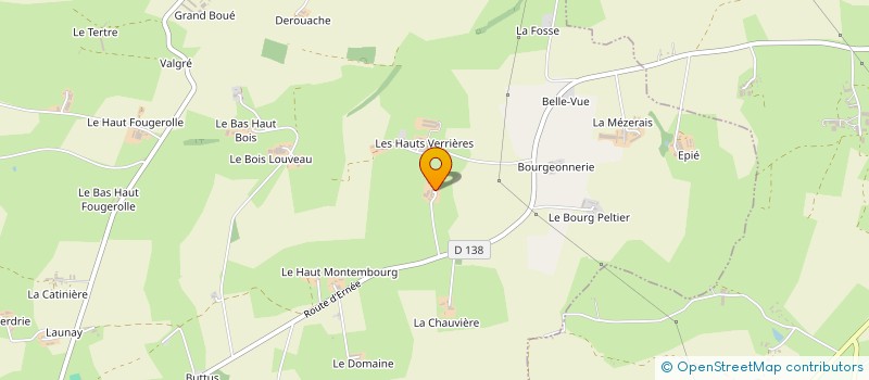 localisation de l'entreprise BJARN  SAINT-PIERRE-DES-LANDES