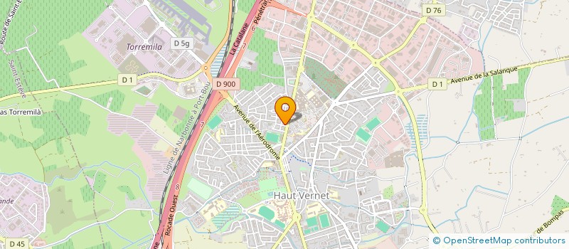 localisation de l'entreprise BJB  PERPIGNAN