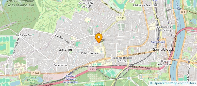 localisation de l'entreprise BJB CONSULTING & TRADING à GARCHES