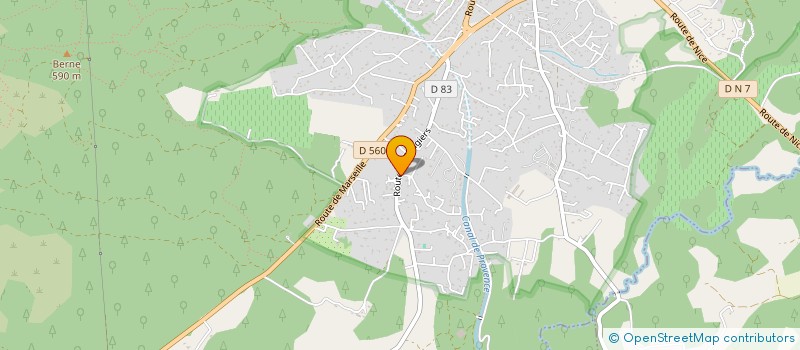 localisation de l'entreprise BJC CREATION  SAINT-MAXIMIN-LA-SAINTE-BAUME