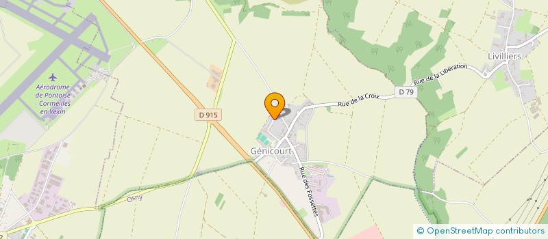 localisation de l'entreprise BJC DEVELOPPEMENT à GENICOURT