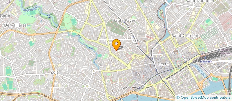 localisation de l'entreprise BJC INFO  NANTES