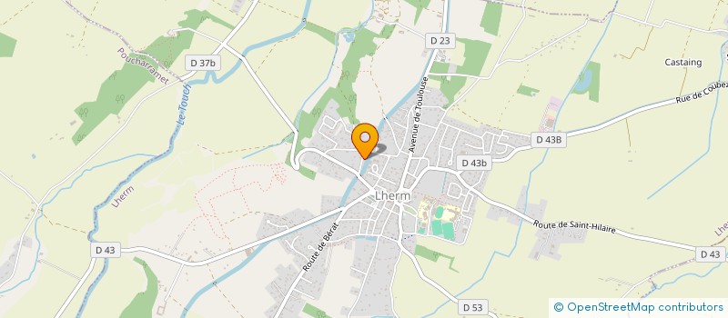 localisation de l'entreprise BJCO à LHERM