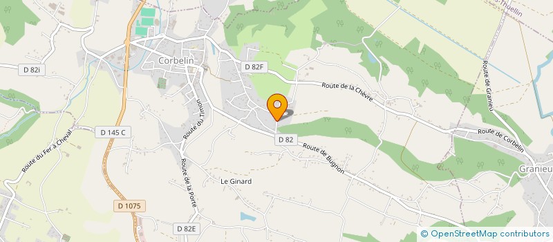 localisation de l'entreprise BJCS  CORBELIN