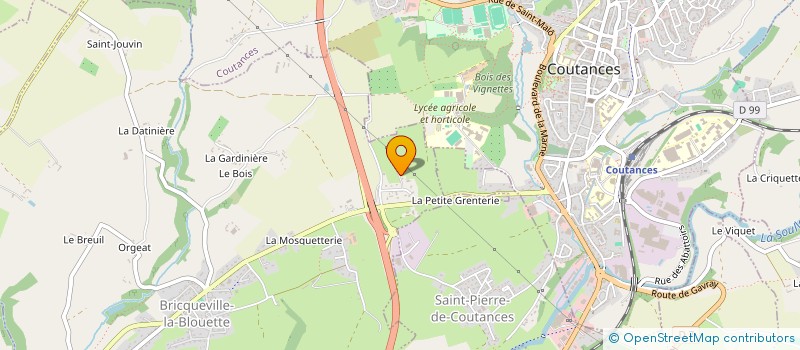 localisation de l'entreprise BJD  GOUVILLE-SUR-MER