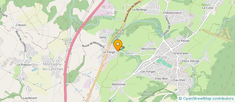 localisation de l'entreprise BJD  ANNECY