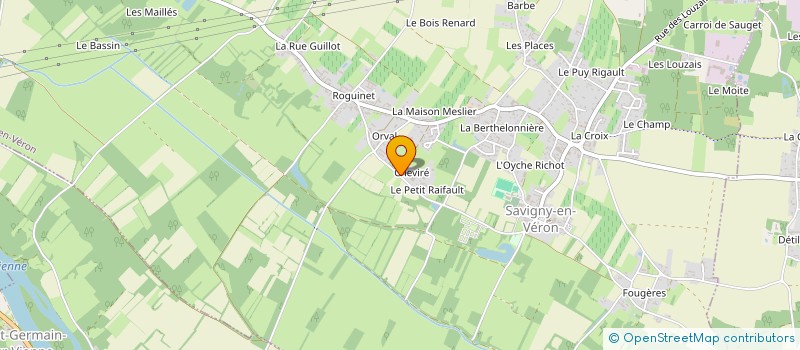 localisation de l'entreprise BJD2L  SAVIGNY-EN-VERON