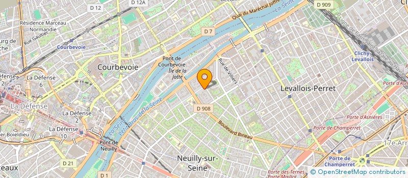 localisation de l'entreprise BJDS à NEUILLY-SUR-SEINE