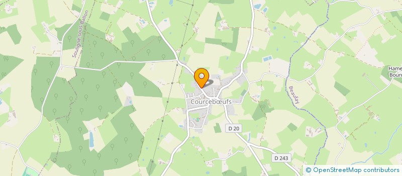 localisation de l'entreprise BJE  LE MANS