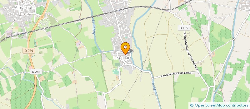 localisation de l'entreprise BJF AMC  LE CAILAR