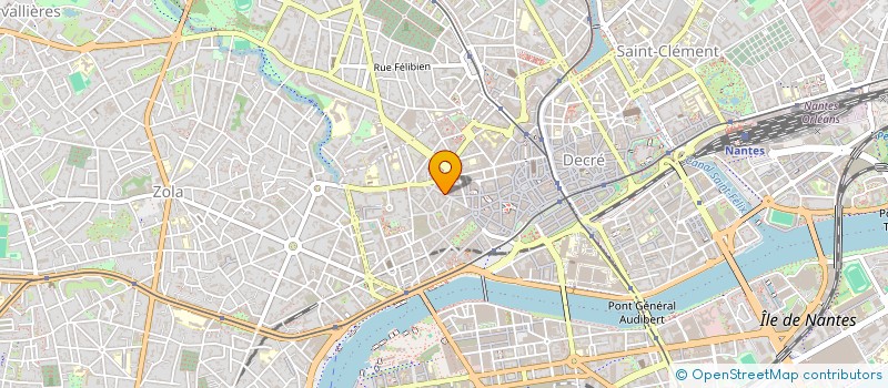 localisation de l'entreprise BJF DEVELOPPEMENT à NANTES