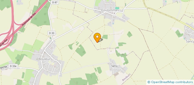 localisation de l'entreprise BJFG GUEPES ET FRELONS 77  BOULEURS