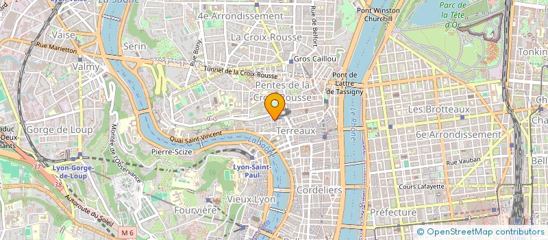 localisation de l'entreprise BJJ à LYON