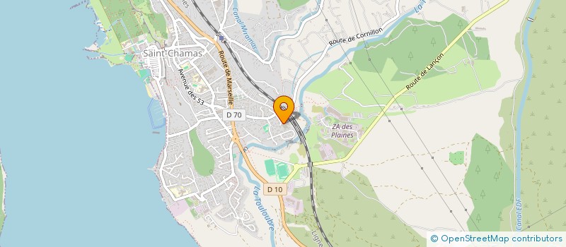 localisation de l'entreprise BJK CONSULTING  SAINT-CHAMAS