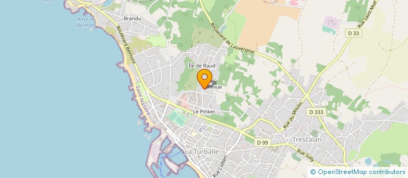 localisation de l'entreprise BJL  LA TURBALLE