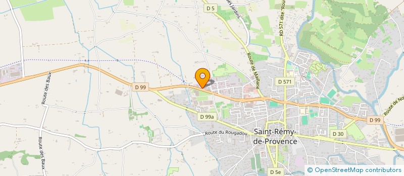 localisation de l'entreprise BJL à ST REMY DE PROVENCE