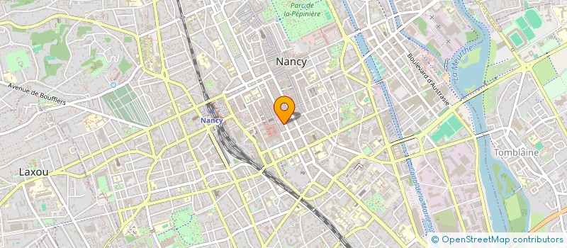 localisation de l'entreprise BJL  NANCY