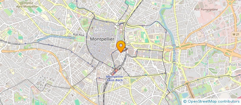 localisation de l'entreprise BJL à MONTPELLIER