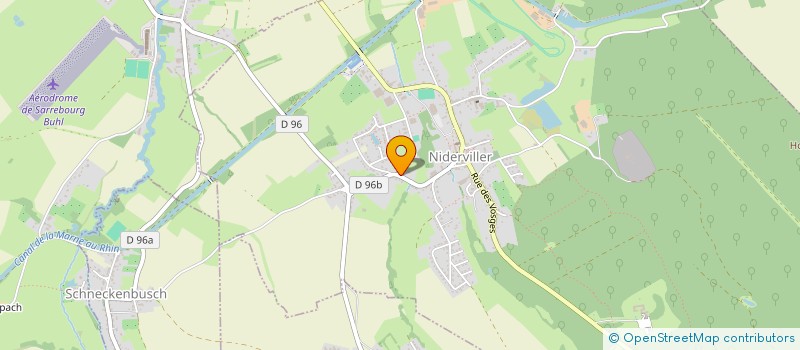localisation de l'entreprise BJL IMMO  NIDERVILLER