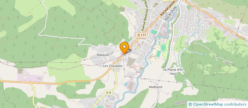 localisation de l'entreprise BJLS IMMO à LAVELANET