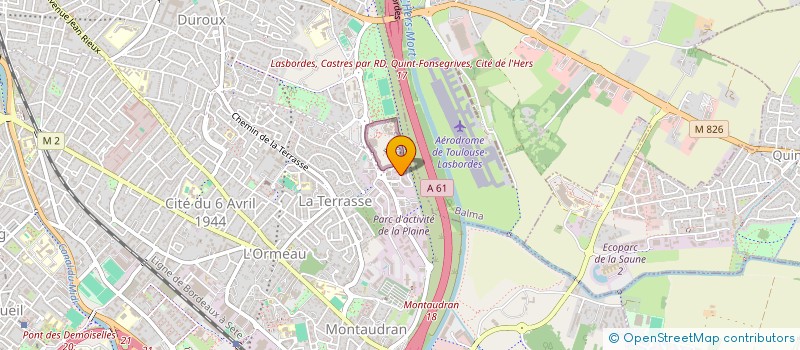 localisation de l'entreprise BJM 31 à TOULOUSE