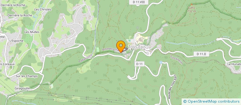 localisation de l'entreprise BJM  AMMERSCHWIHR