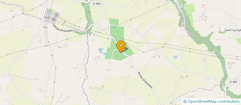 localisation de l'entreprise BJM  SAINT-AUBIN-DE-TERREGATTE