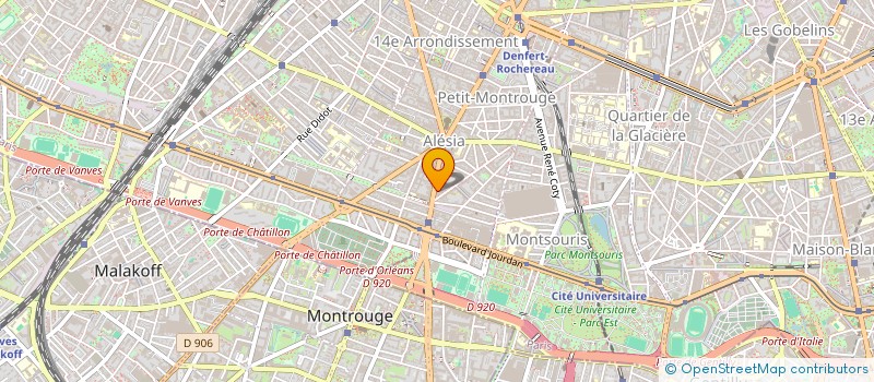 localisation de l'entreprise BJM.BIO  PARIS